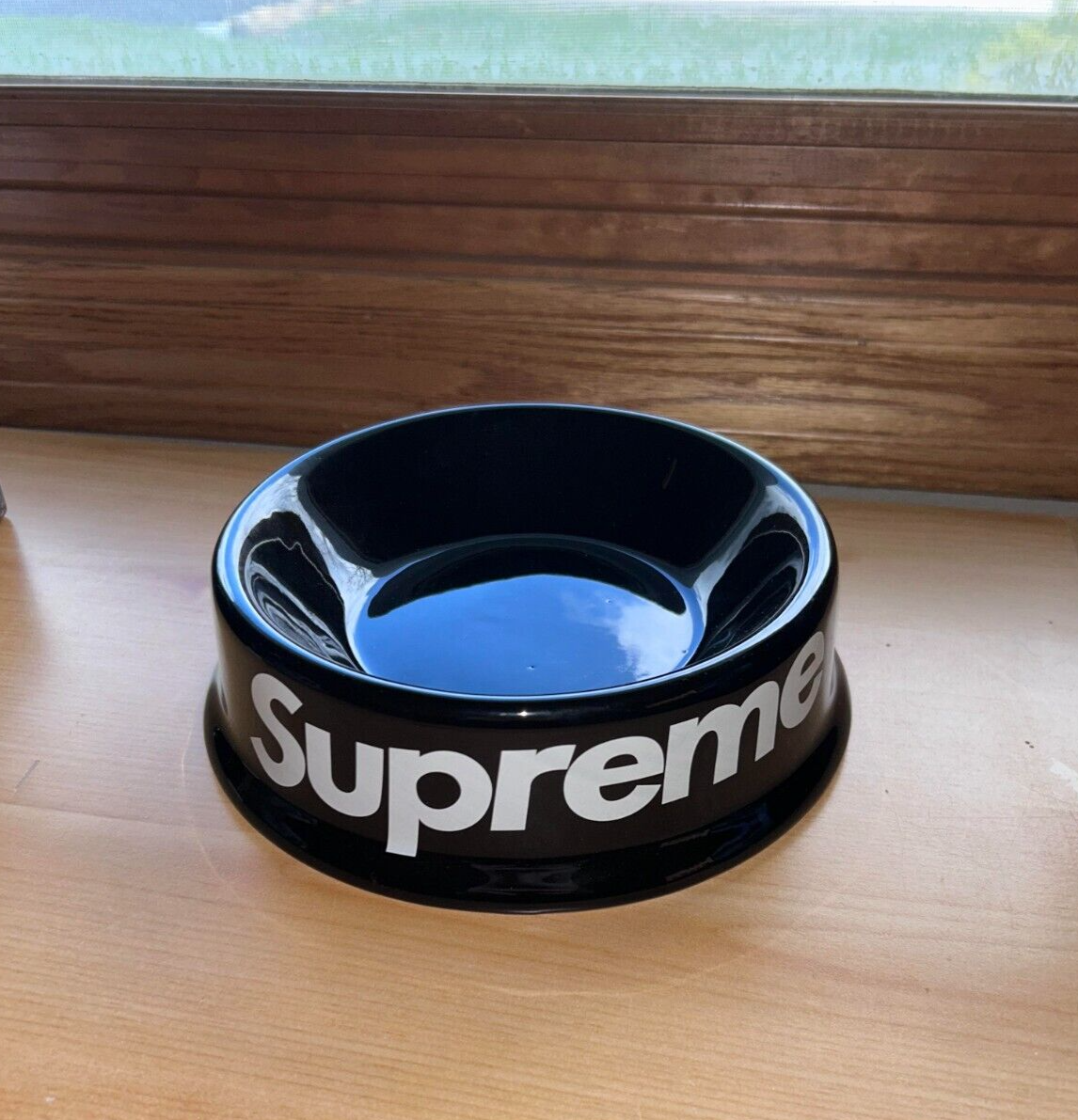 SS11 Supreme Dog Bowl - Black - 2011 Box Logo RARE OG