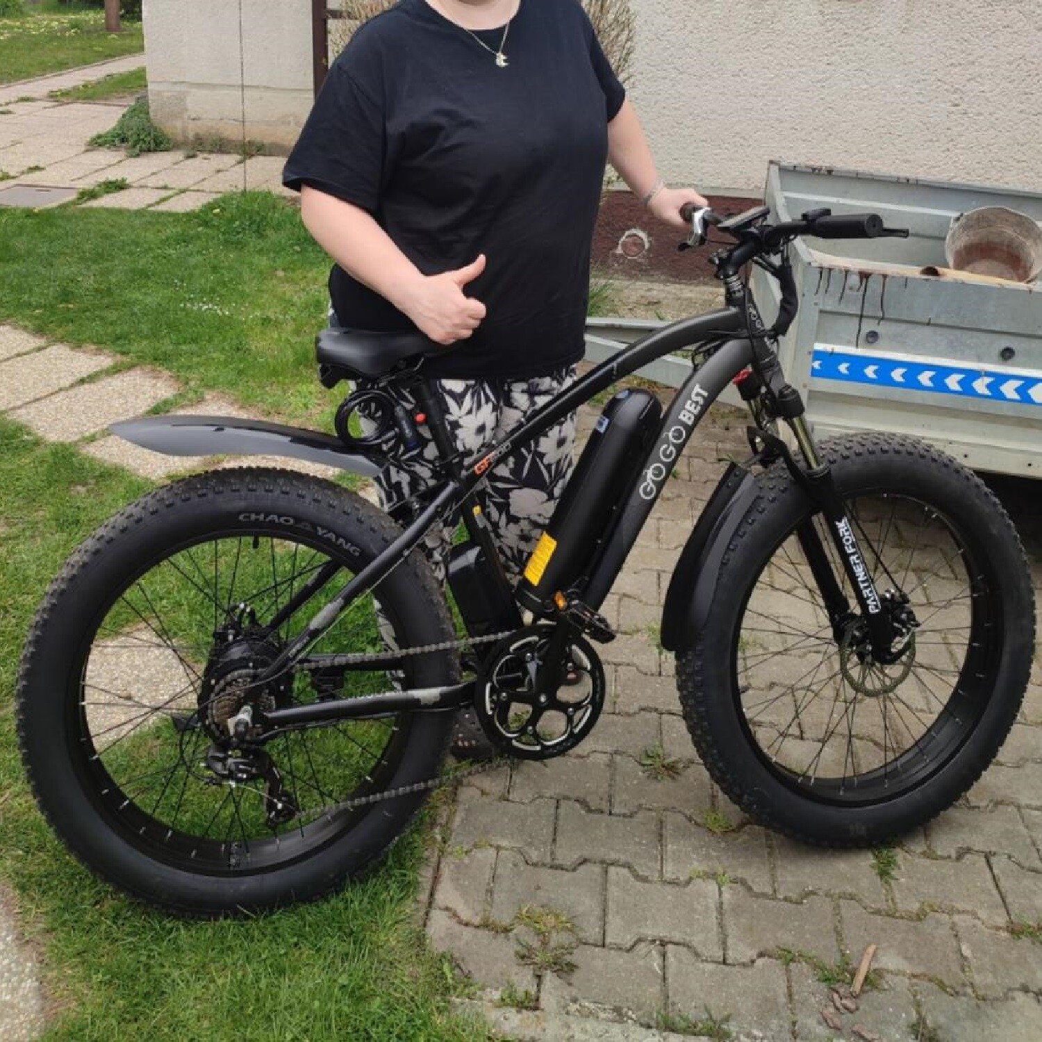 26 Electric Bike 48V 13ah 1000W MTB Fat Tire Moped E-Bike Bicycle 40km/h TY