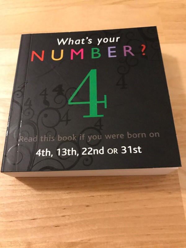 Free Ship The Numerology Collection -Titania Hardie What's Your Number? #4 NEW
