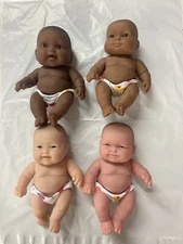 U. S. Toy Constructive Playthings Huggable Multi-Cultural Baby Dolls for Kids...