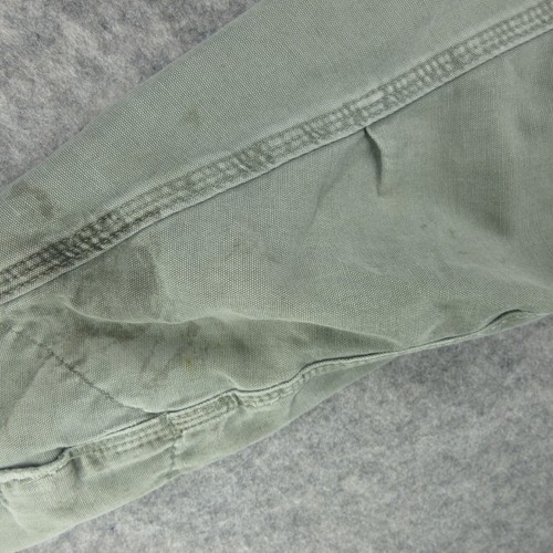 VTG Carhartt Jacket Mens Large Green J169 DMS Hamilton Full Zip Thrashed Canvas - Picture 18 of 24