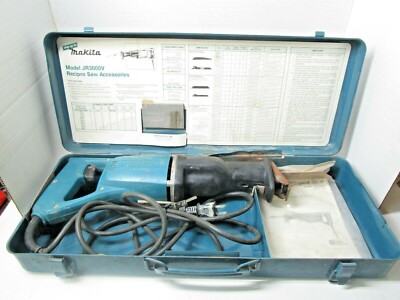 Makita JR3000V Reciprocating Saw Corded With Steel Case Power Tool DIY  Corded