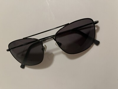 DKNY Black Aviator Sunglasses