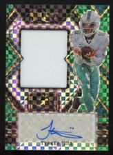2023 Select Tyreek Hill #JUS-TH JM Signature Swatch Green Prizm 5/5 Dolphins!