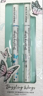 Profusion Cosmetics Empowered Butterfly Liquid Shimmer Eyeliner Take Flight,New