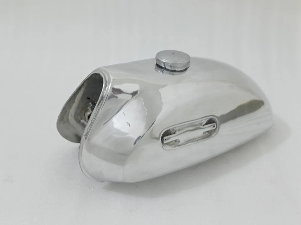 Yamaha CT1 CT 175 1970 aleación de aluminio combustible gasolina tanque de gasolina + tapa | apto para Foto 3 de 4