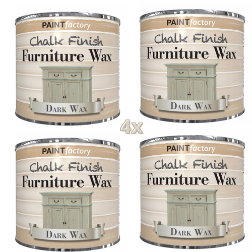 4 x 200ml Dark wax Chalk Finish Furniture Paint Wax Smooth Touch NEW eBay