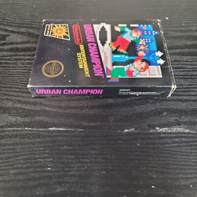 Urban Champion Hangtab Nintendo NES Complete In Box CIB Great Shape