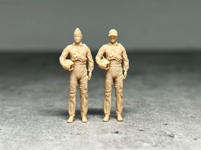 1/72/48 Scale  Modern Pilots And Soldiers 2pcs  3d Printed Soldiers