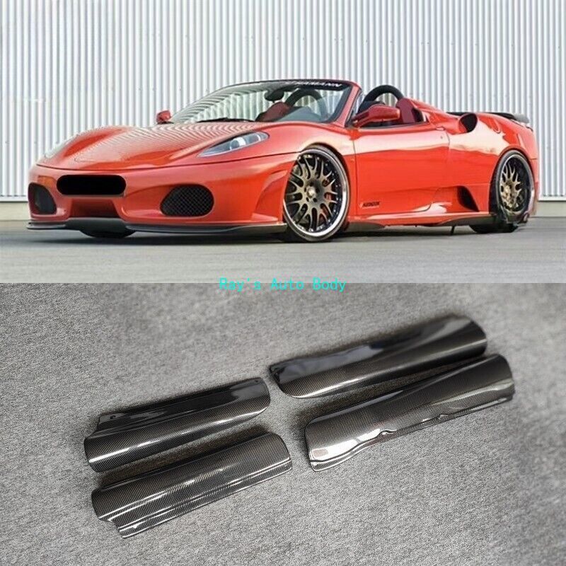 Fits For Ferrari F430 Spider Coupe Carbon Fiber Side Step
