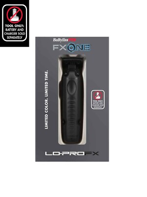 BaByliss FX ONE LO-PROFX Trimmer Mattschwarz Limited Edition NUR WERKZEUG FX729MBLT