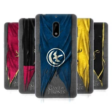 OFFICIAL HBO GAME OF THRONES SIGIL FLAGS SOFT GEL CASE FOR NOKIA PHONES 1