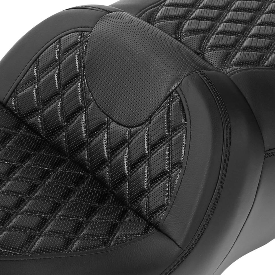 Hamaca 2 Up asiento conductor pasajero apto para Harley Street Glide 2009-2023 Foto 4 de 4