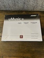 Bose uMusic Lifestyle 48/38/3-2-1 GSX Intelligent Playback System Upgrade CD NEW