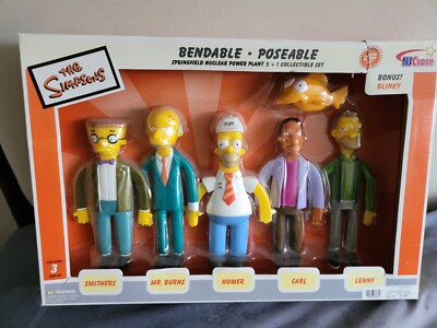 The Simpsons Bendable Poseable Springfield Nuclear Power Plant