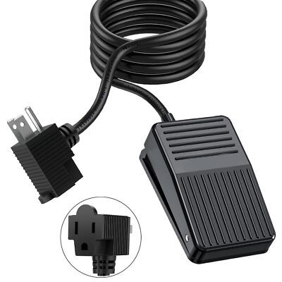 Foot Switch Foot Operated Pedal Controller On/Off Power Switch Woodworking New