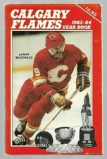 1983-84 Calgary Flames Hockey Media Guide   Very Good