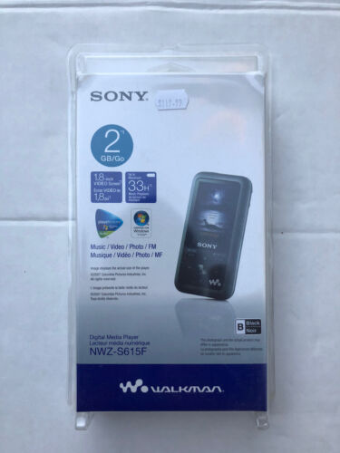 Sony NWZ-S615F Walkman Digital Media Player - 2GB BRAND NEW & Sealed - Picture 1 of 9