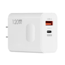 120W GaN Fast Charger PD USB-C Wall Charger Adapter For iPhone Samsung Universal