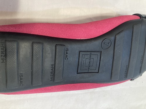 Mujer Isaac Mizrahi Para Target Rosa Pisos Sin Cordones Talla 7 Usado - Imagen 6 de 6