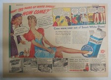 Shinola Shoe Polish Ad: What Two Pairs of Whi...