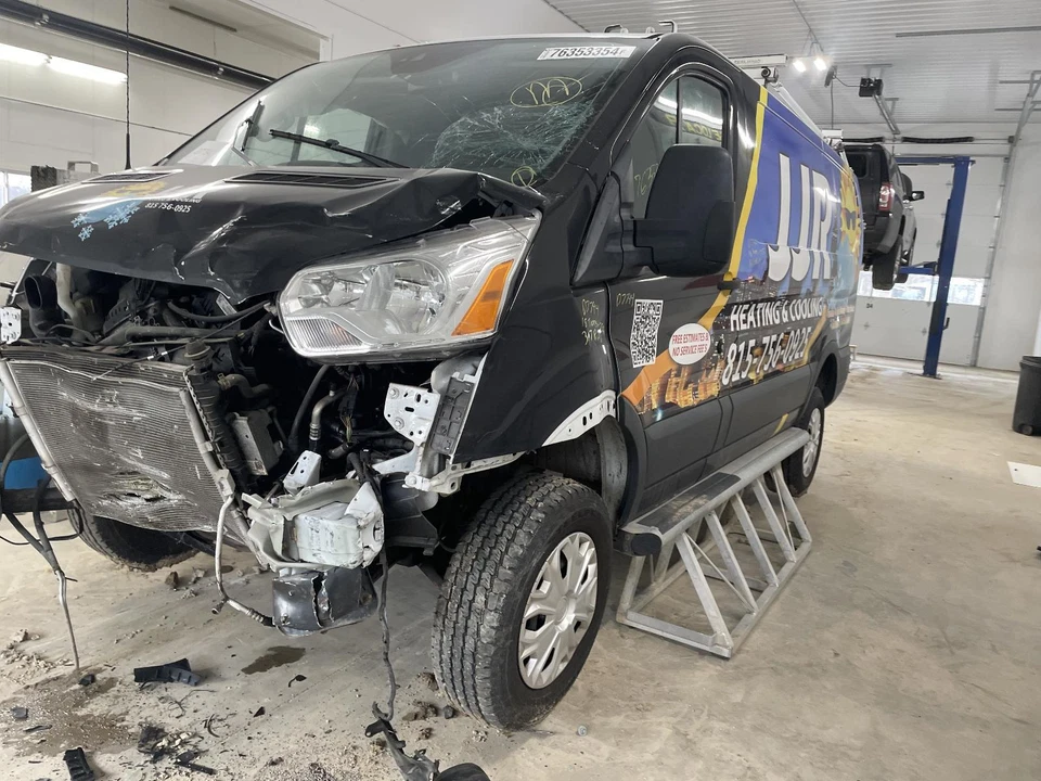 Used Left Door Mirror fits: 2018 Ford Transit 250 power low roof 83`` overall ve - Image 4 of 4