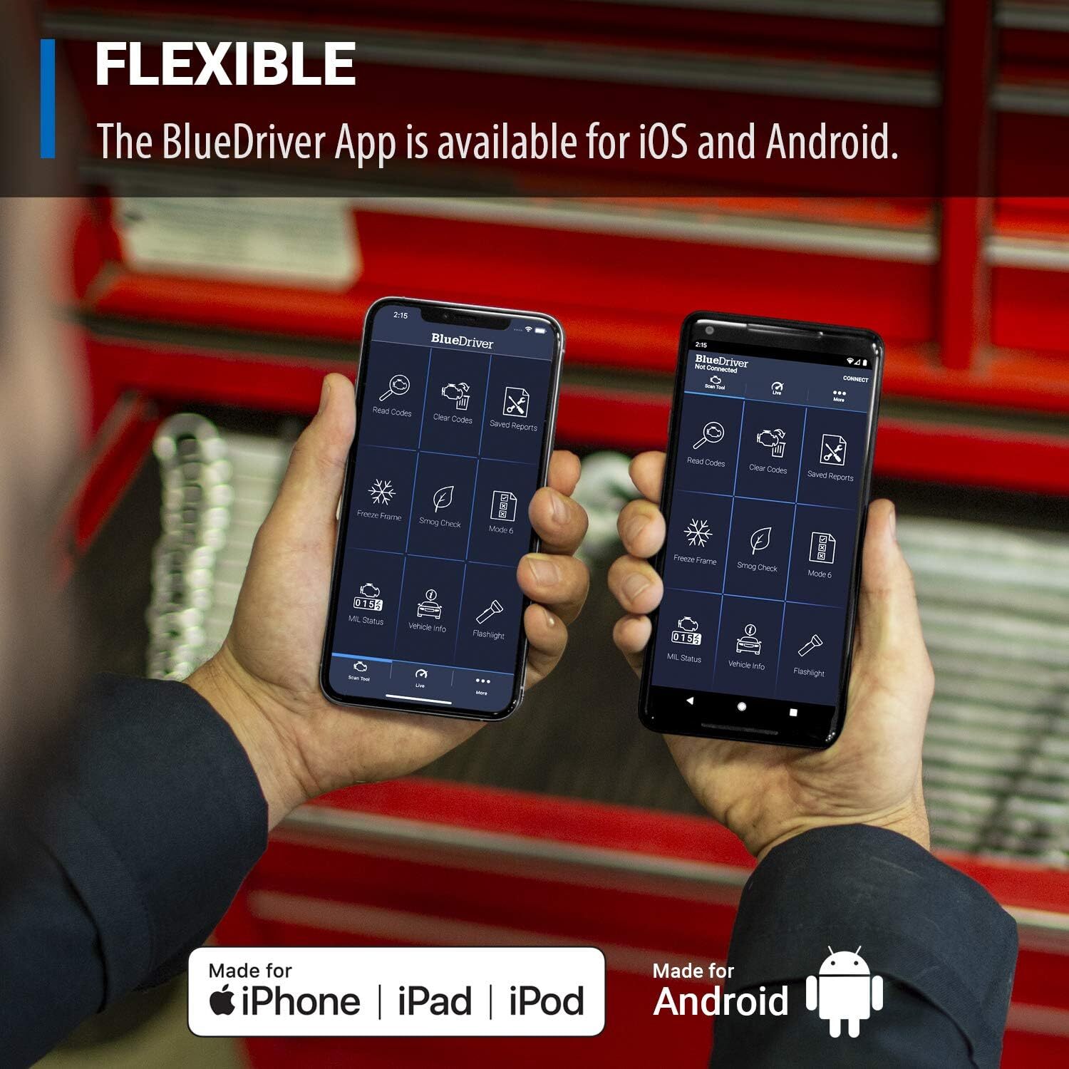 BlueDriver Bluetooth Pro OBDII Scan Tool for iPhone & Android NEW