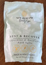 New Zealand Beauty Spa-Rest  Recover Peppermint  Eucalyptus Bath Salts