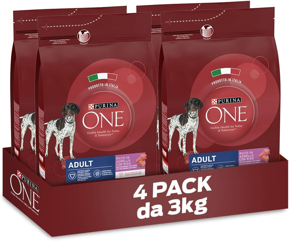Cibo per Cani Agnello e Riso Adult - Benessere Quotidiano 12kg