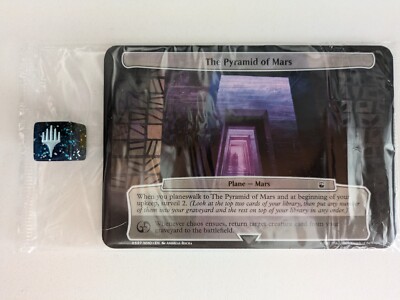 MTG Dr Doctor Who Planechase Cards and Planar Die - Choose your Deck