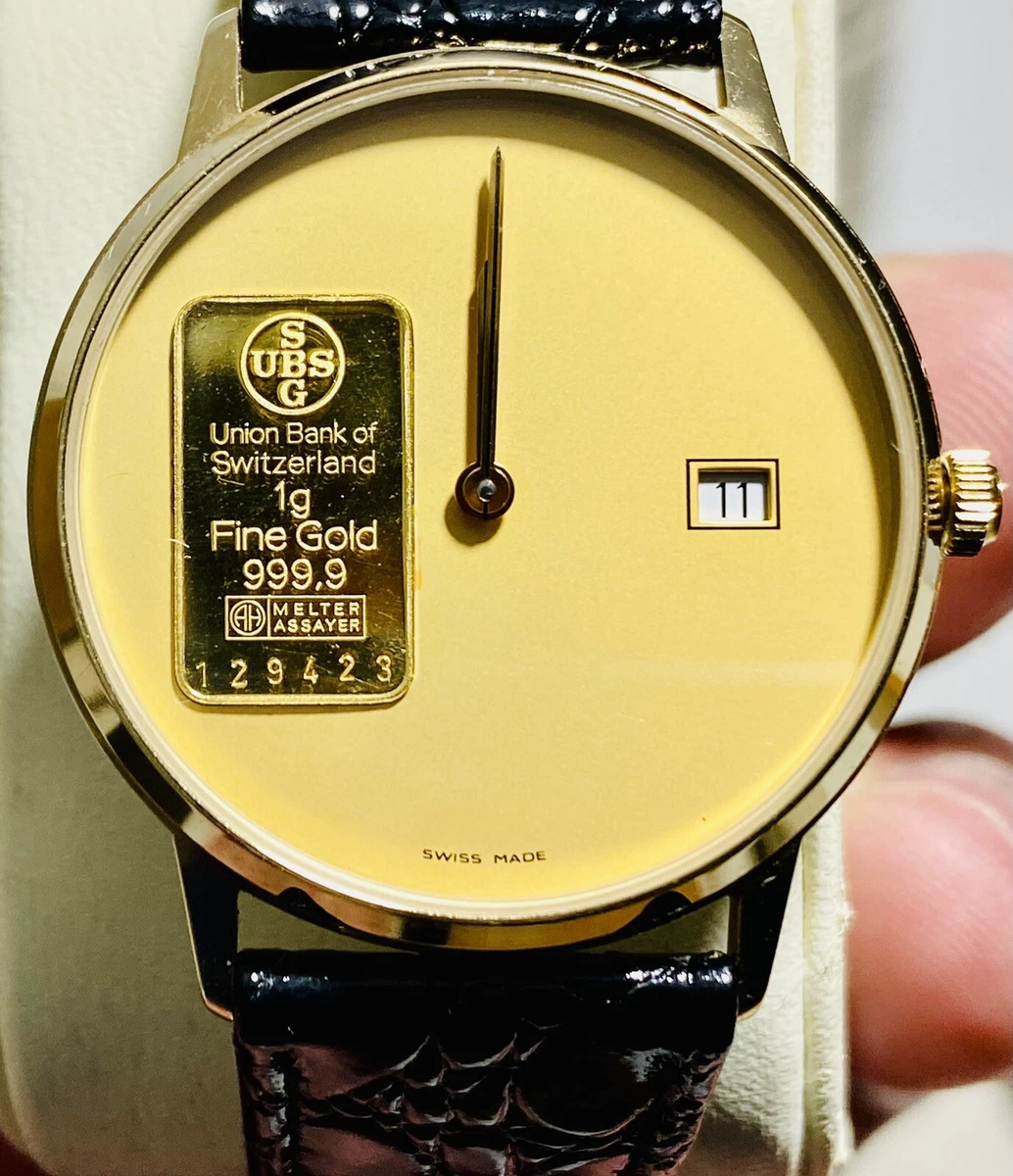Gold ingot best sale watch
