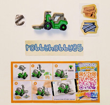 VQ059A MULETTO VERDE + CARTINA/BPZ KINDER SORPRESA ITALIA SORPRESINE 2024/2025