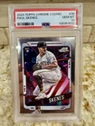 🔥 PAUL SKENES 2024 Topps Cosmic Chrome #30 PSA 10 Gem Mint Rookie RC ⚾️