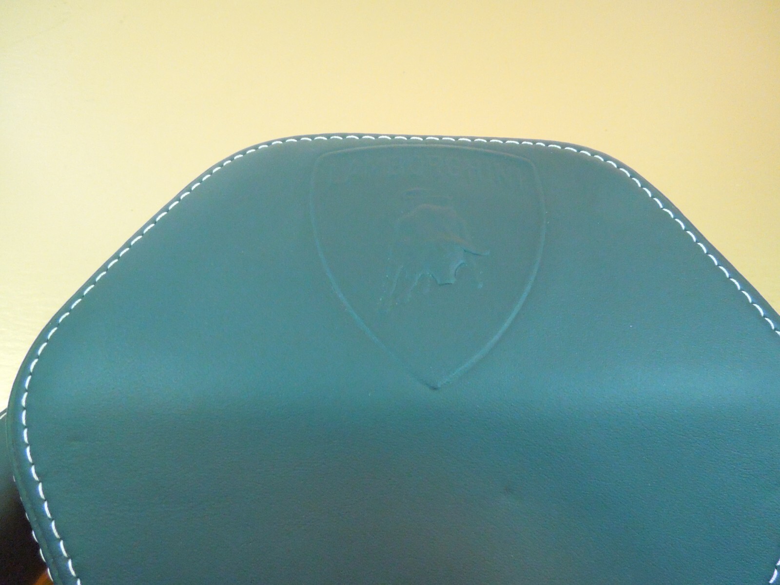 2010-14 LAMBORGHINI GALLARDO RIGHT SEAT HEADREST HEAD REST SUPPORT LEATHER OEM