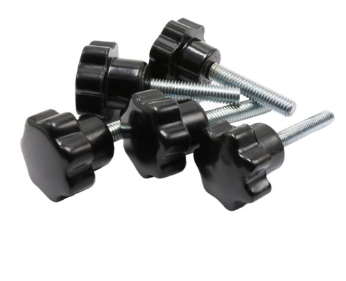 2 PIEZAS M5*0,8 M6*1 M8*1,25 M10*1,5 M12*1,75 Tornillos de sujeción de cabeza en forma de estrella - Imagen 3 de 28