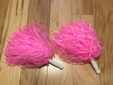 Cheer Pom Poms set Of 10 20 Cheerleading Poms Sports,Dance, Parties, Holiday