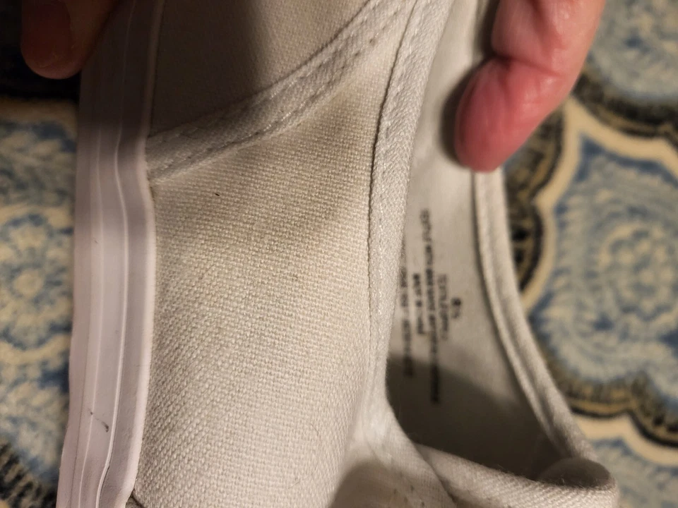 Zapatillas Tenis Mossimo Blancas Talla 8.5 Foto 3 de 4