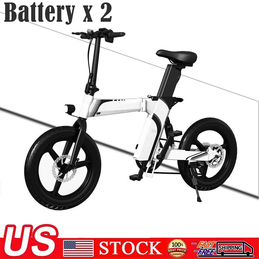 E Bike Folding 20 Inch Electric Bikes For Adults 36V Hidden