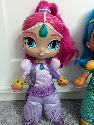SHIMMER AND SHINE Talk & Sing 12" SHINE Cuddly Soft Doll Figure Toy (MATTEL) - Picture 2 of 8