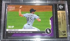 2020 TOPPS NOW GARRETT CROCHET #286 PURPLE #D/25 BGS 9.5 RC (BETTER THAN PSA 10)