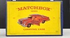 LOT of 37 VINTAGE LESNEY MATCHBOX SERIES 1-75 RW CARS in MATCHBOX CARRYING CASE