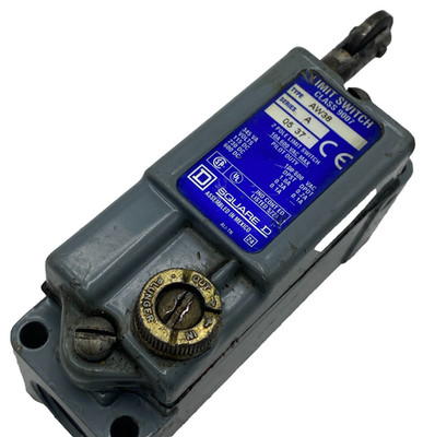 SQUARE D CLASS 9007 TYPE AW38 INTERLOCK LIMIT SWITCH 2-POLE SERIES-A