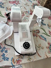 FORLIM Heated Shoe  Boot Dryer SD-002A-T White Adjustable Timer