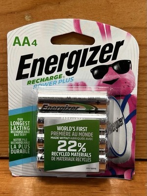 Energizer NH15BP4 AA 2300 mAh NiMH Rechargeable Batteries