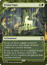 Primal Vigor - Normal NM MTG Wilds of Eldraine: Enchanting Tales