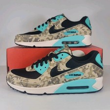Nike Air Max 90 Premium "Camo Pack" Mens Size 13 Shoes IF1721-100 Blue New