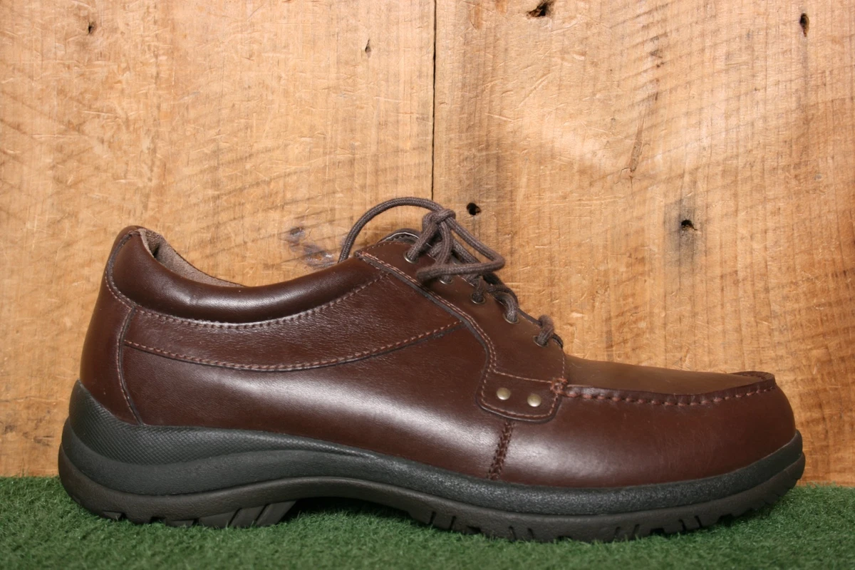 Dansko Wyatt Oxford Men\'s EUR Sz 48 US 15 Brown Leather Nonslip Lace Up Shoe Mens Dansko Josh Brown Leather Oxford Shoes | Mercari main image 2