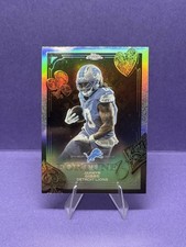 2025 Topps Chrome #F15-12 Jahmyr Gibbs Fortune 15 Refractor Detroit Lions