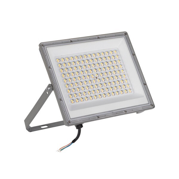 Faro proiettore Led 100W Grigio per esterno  CCT temperatura colore regolabile