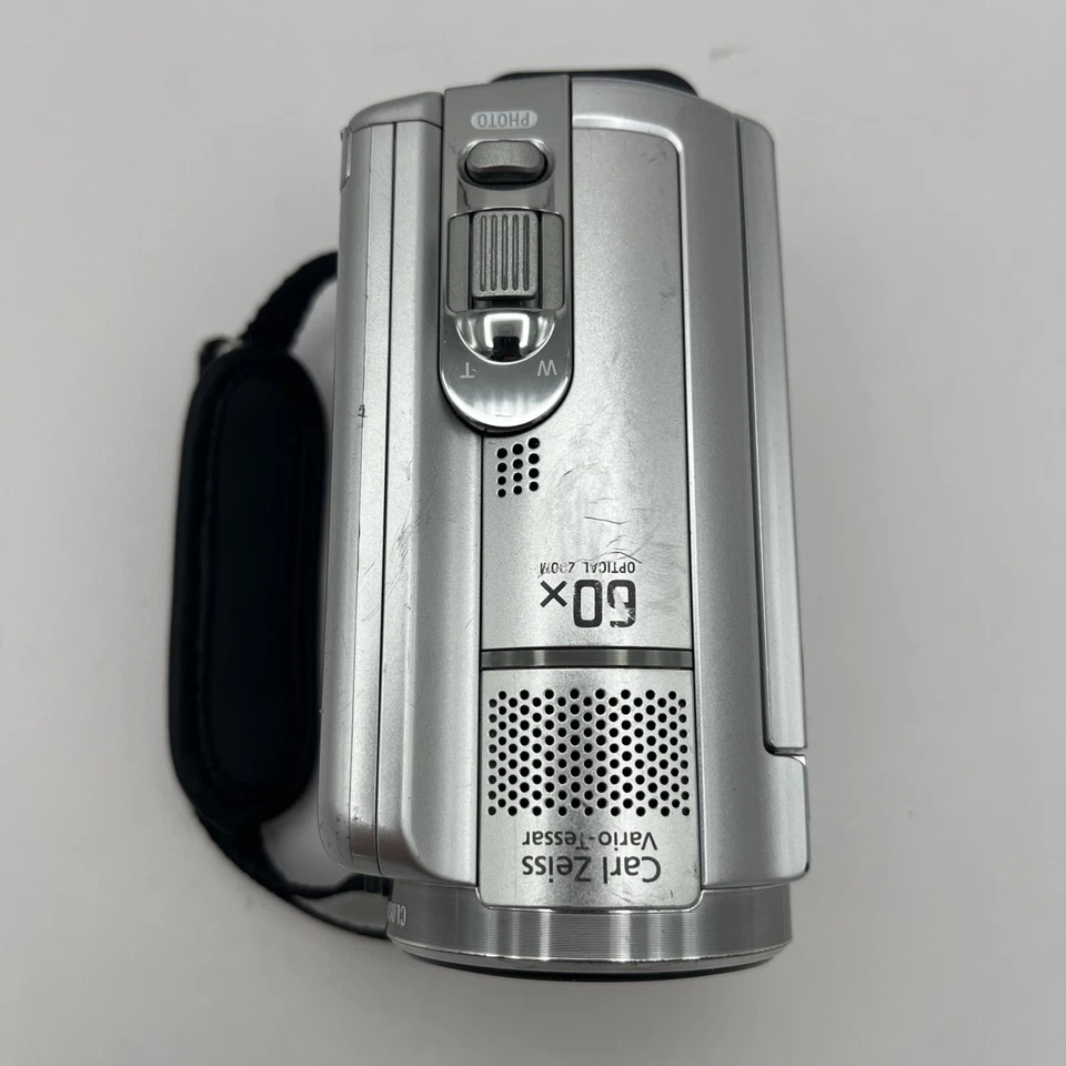 Sony DCR-SR68 80GB Handycam Camcorder Silver Battery Tested Working No Charger - Image 3 of 4